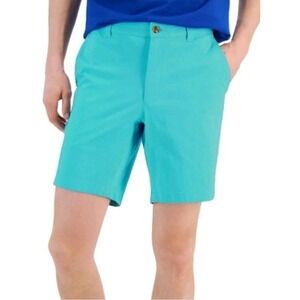 Trunks Surf & Swim Co Mens Aqua Hybrid Performance Shorts Size 40 Turquoise 7in